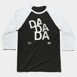 Trio / DA DA DA / Minimalist Graphic Artwork Baseball T-Shirt